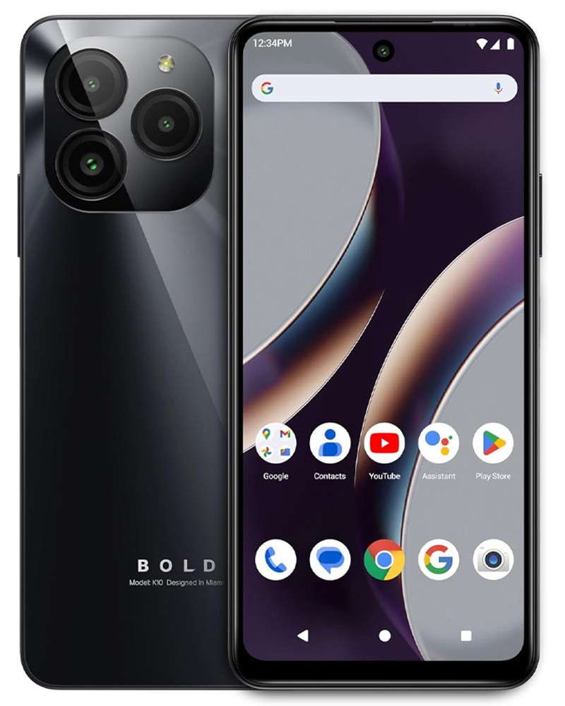 BLU K10 Black 128GB – Factory Unlocked